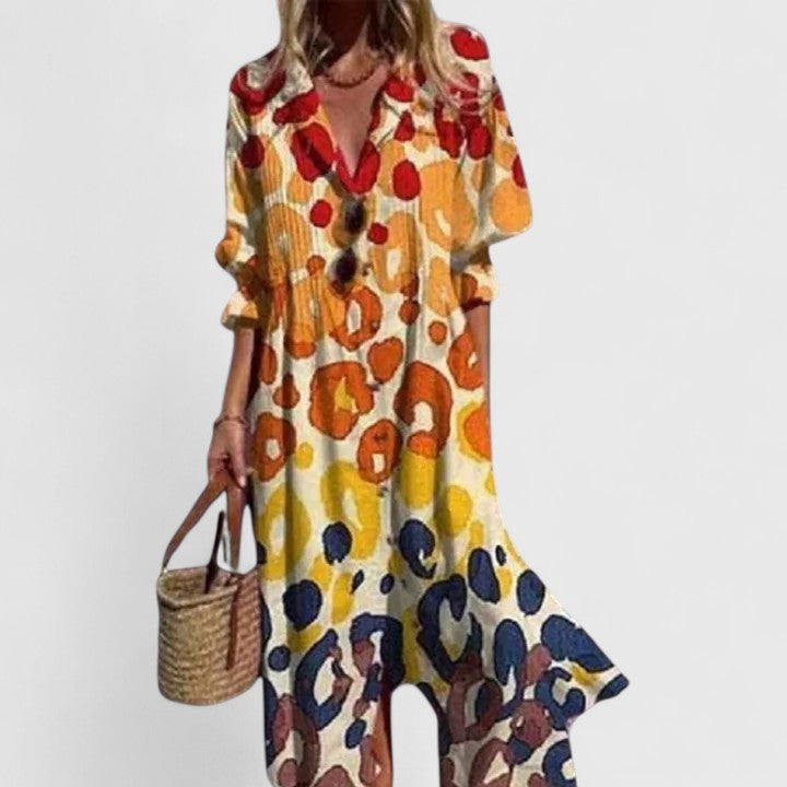 Paula | Elegant Boho Kjole