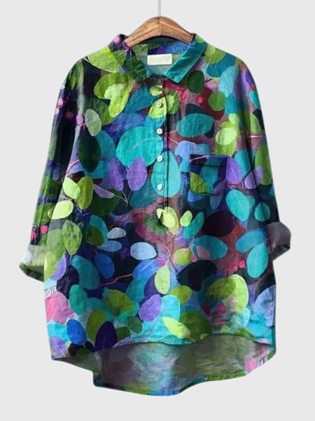 Valeria™ - Blomstret Bluse