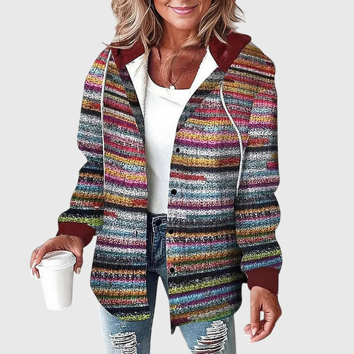 Martina™ | Kvinders Mesh Knapplacket Jakke