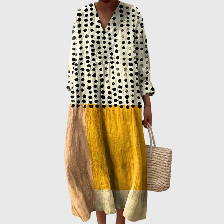 Stephanie™ | Geometrisk Kjole