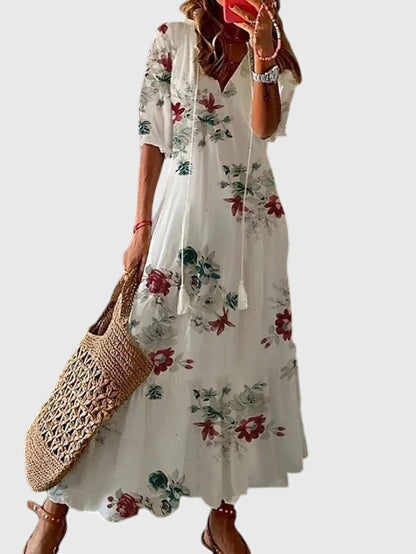 Amalia™ | Boho Vintage Sommerkjole