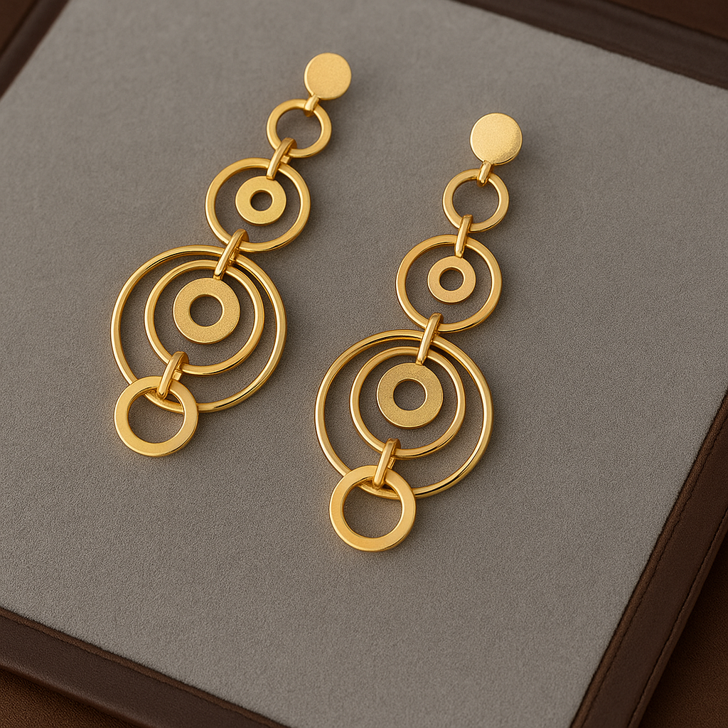 Kailani - Guld-Øreringe