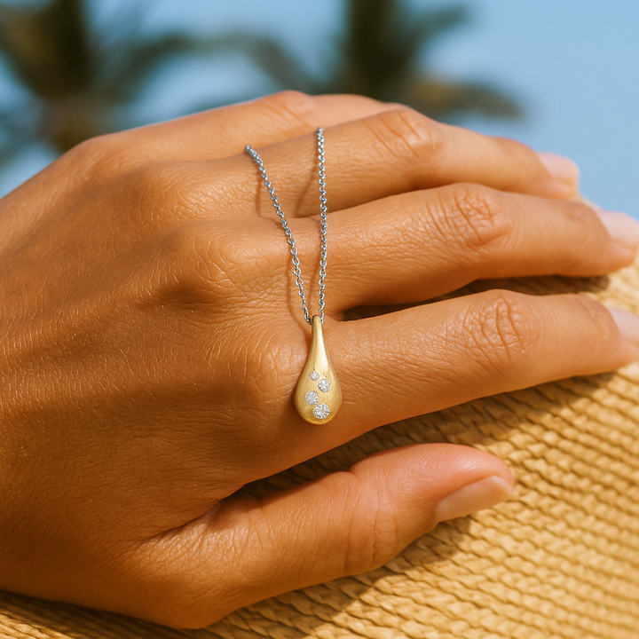 Nautisk - Dråbe lavet af 925 sølv