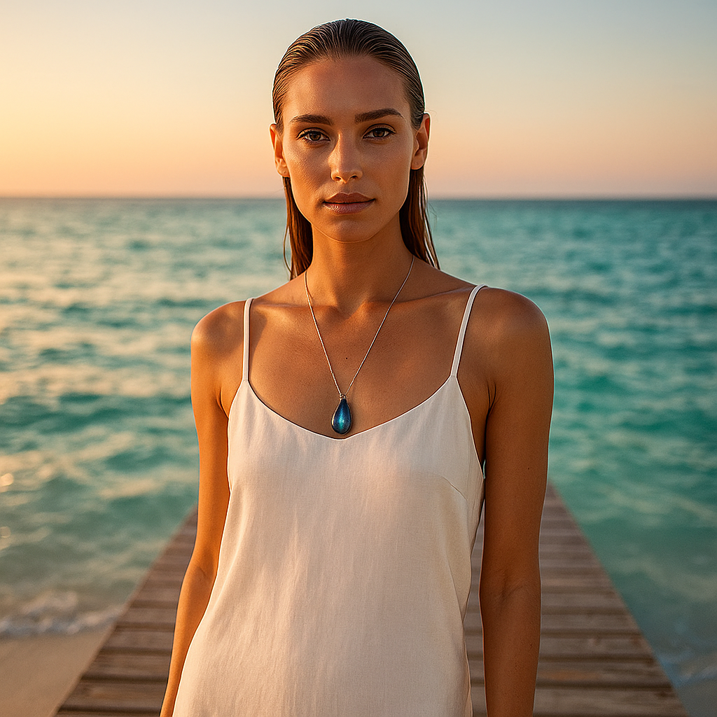 Lagoon - Labradorit Halskæde