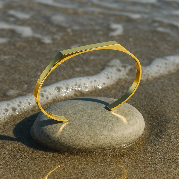 Coralia - Guld Linie Armbånd