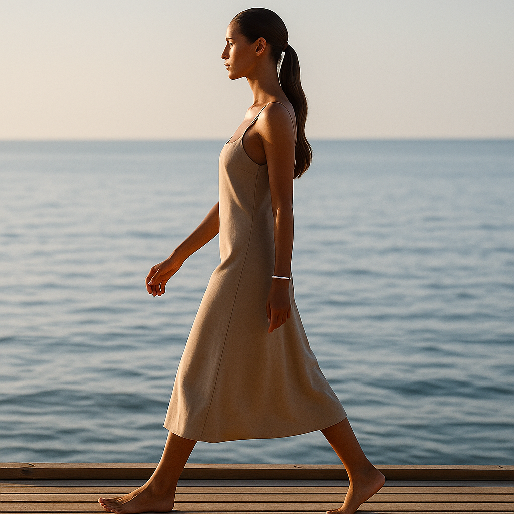 Coraline - Sølv Linjearmbånd