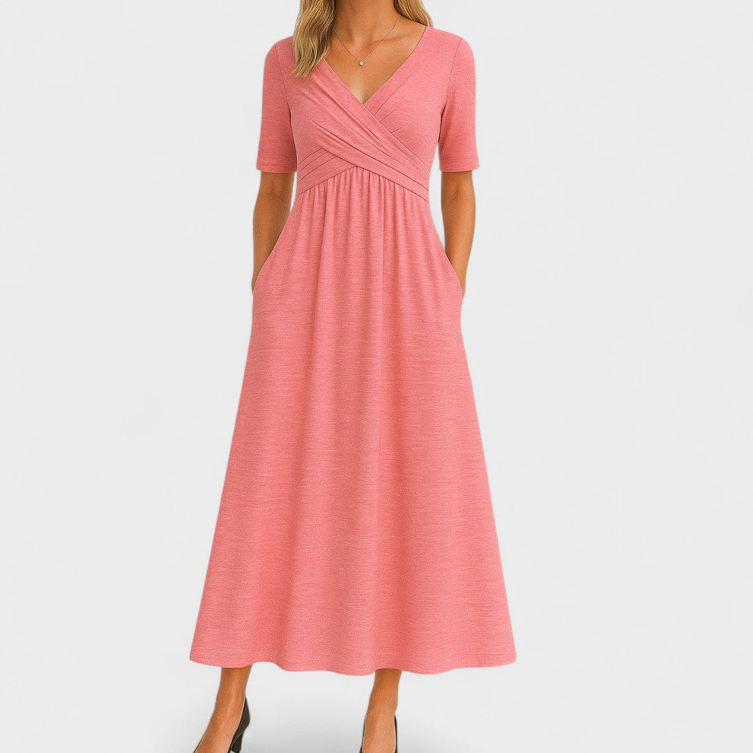 Phoebe | Elegant Midi Kjole