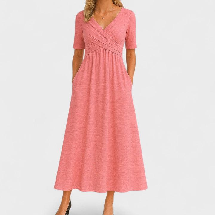 Phoebe | Elegant Midi Kjole