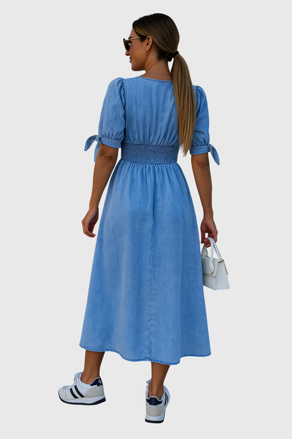 Jacqueline™ | Elegant Denim Kjole