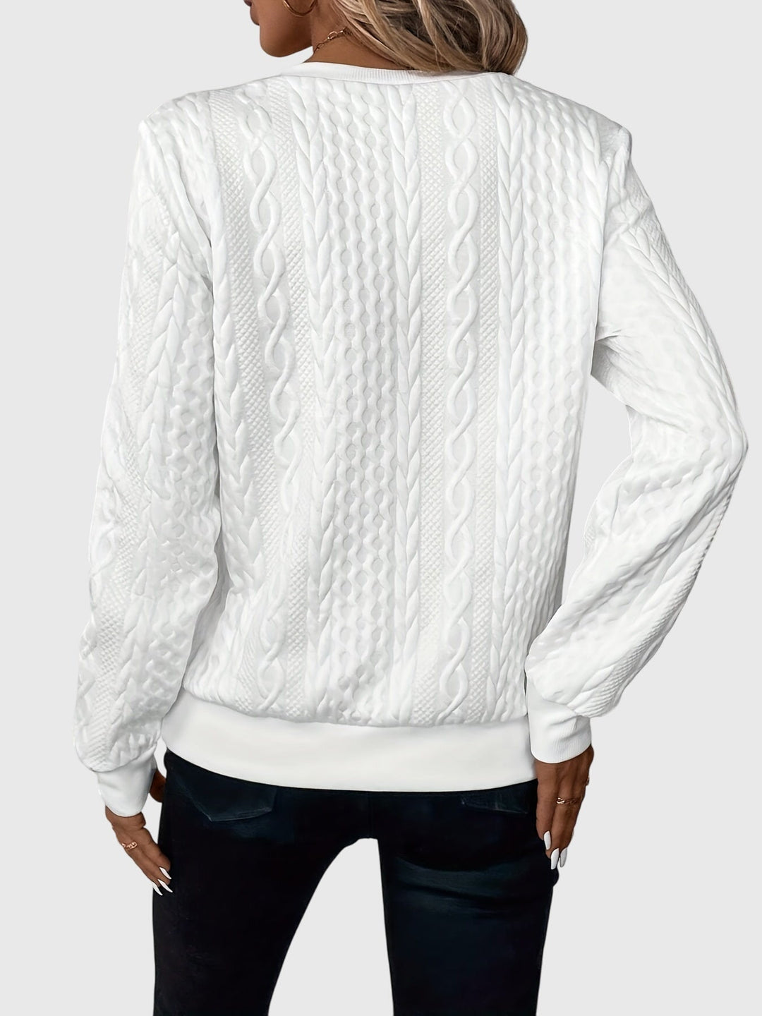 Noria™ | Sweater med Lynlås