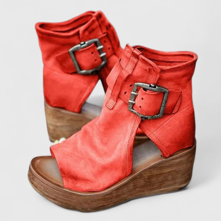 Jess | Ortopædiske Vedge Sandaler