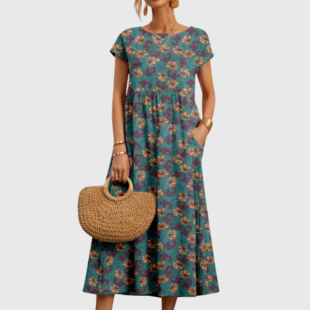 Valenccia™  | Chic Floral Kjole
