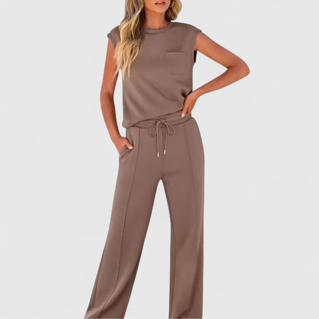 Karina – Casual Blød Lounge Co-Ord