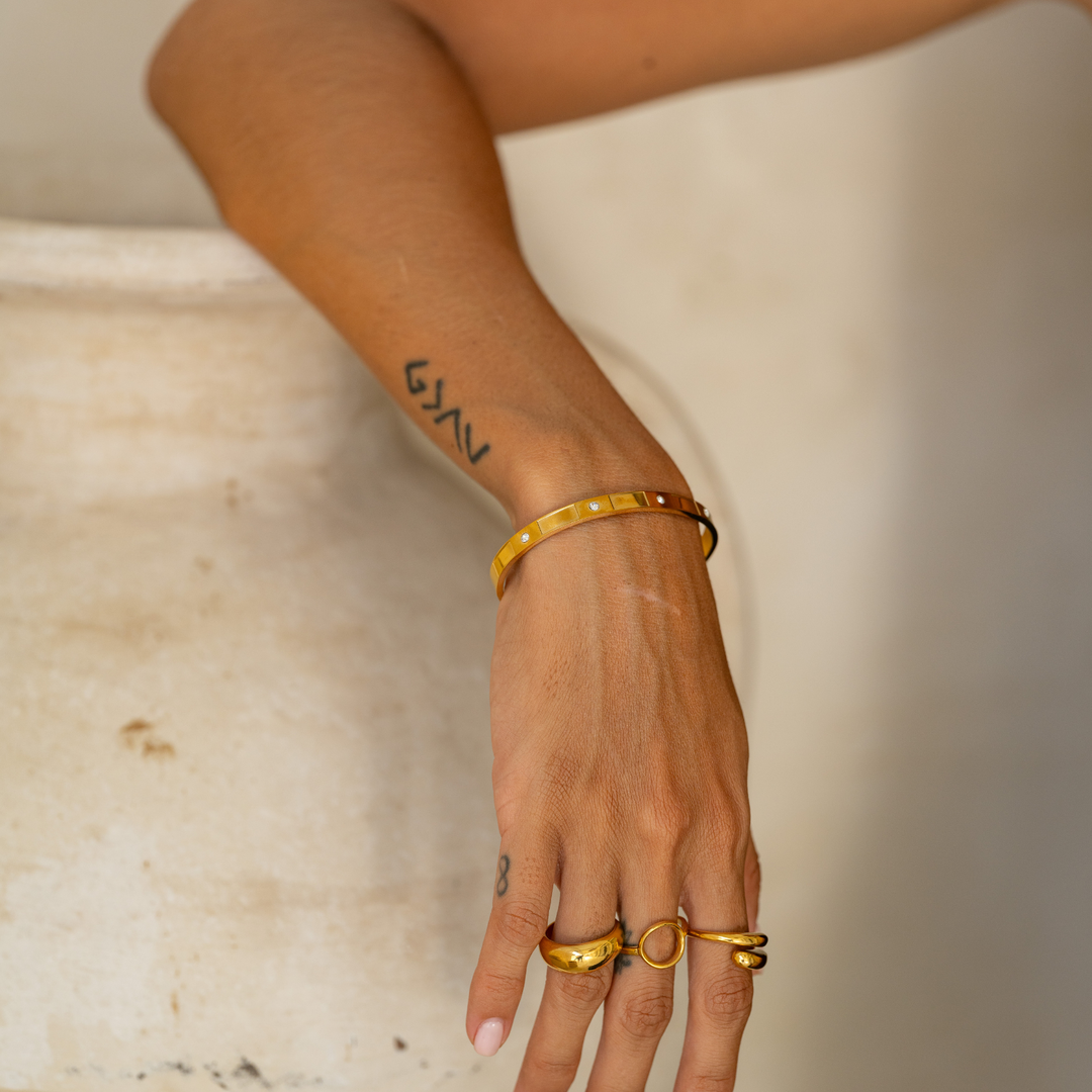 CZ Bangle Armbånd