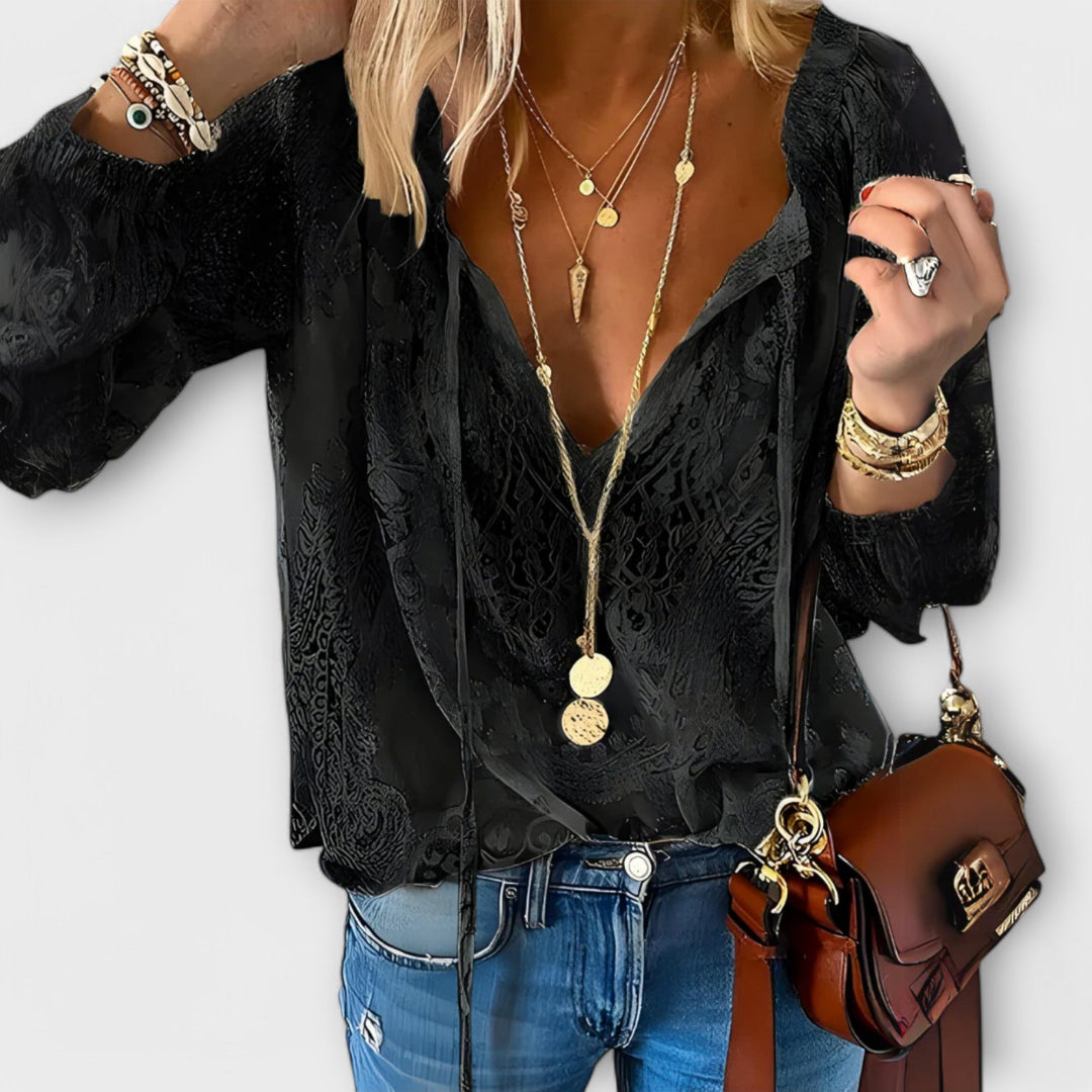 Brunetta | Sofistikeret Bluse