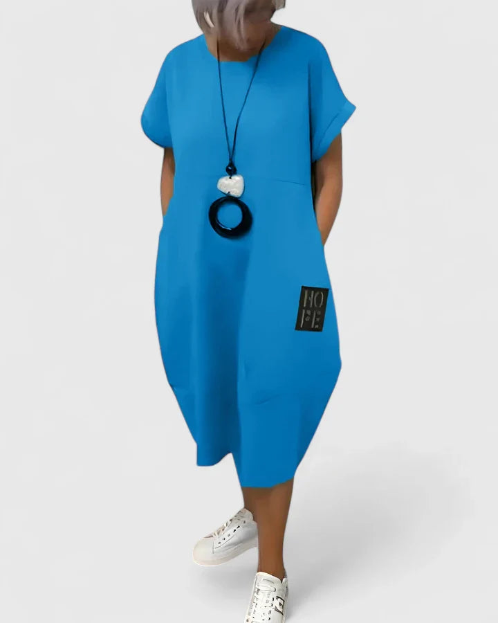 Thalyssiah | Behagelig Midi Kjole