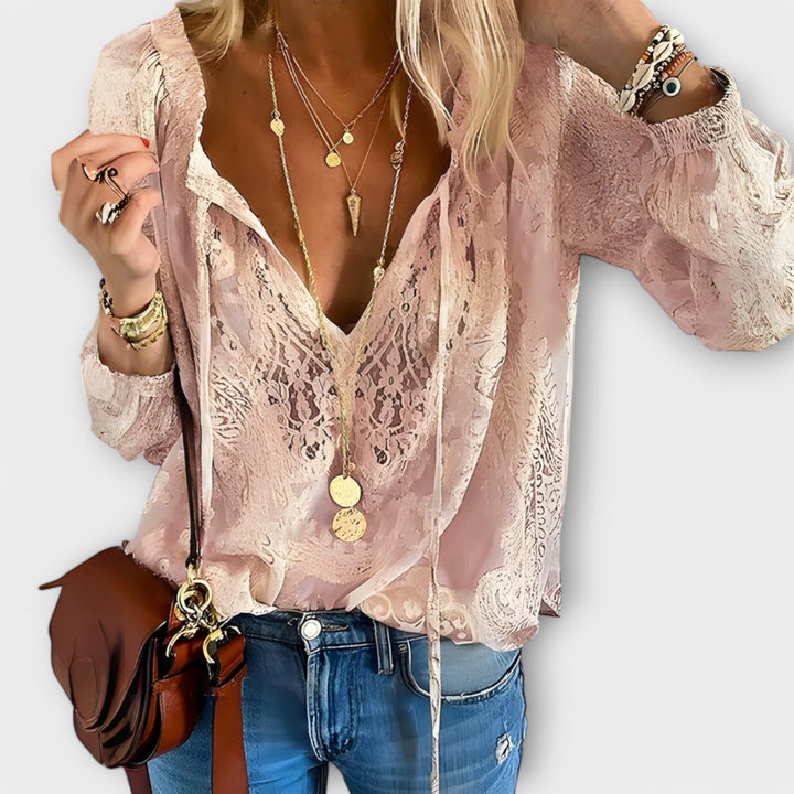 Brunetta | Sofistikeret Bluse