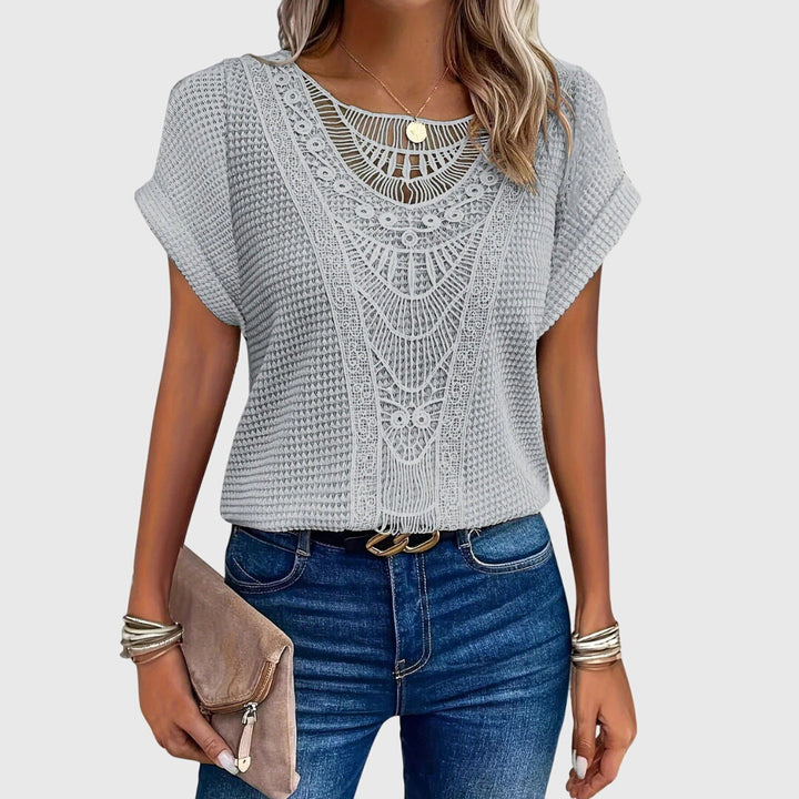 Pearl™ | Elegant Ibiza Stil Bluse