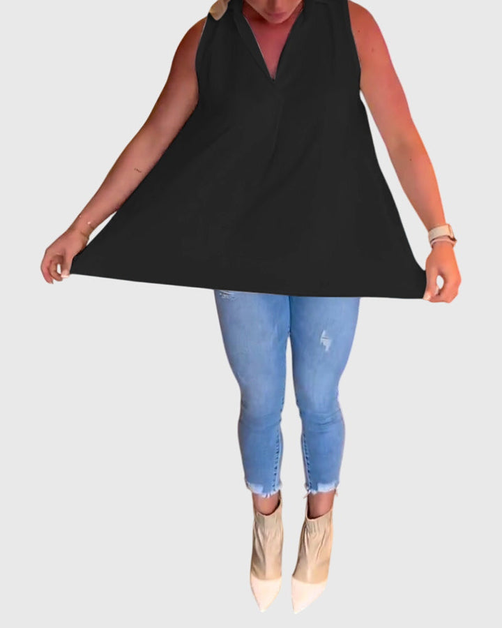Llina™ | Uden ærmer Top