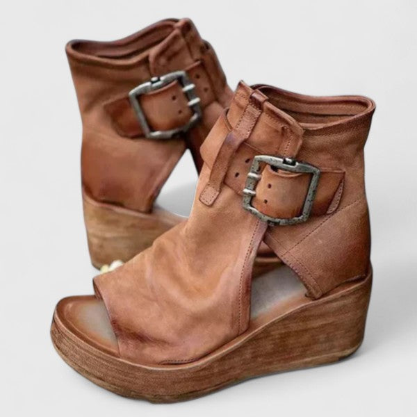 Jess | Ortopædiske Vedge Sandaler