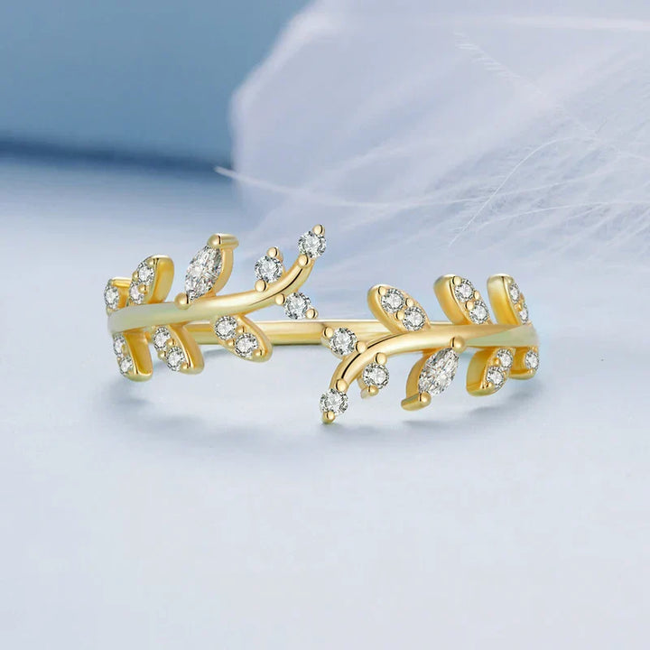 Kaelirisse | Zirconia Ring 18K Guld