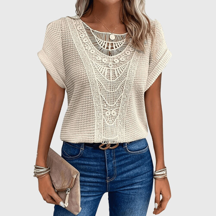 Pearl™ | Elegant Ibiza Stil Bluse