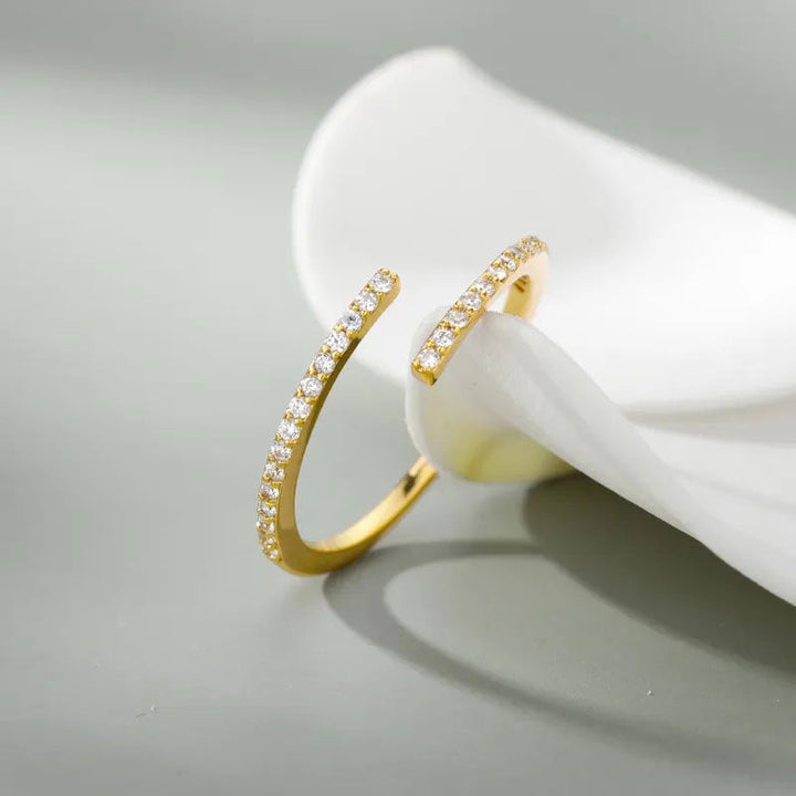 Eliandrea | Klassisk Zirkonia Ring 18K Guld