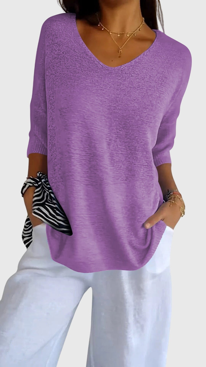 Cassandra™ | Elegant V-Hals Top
