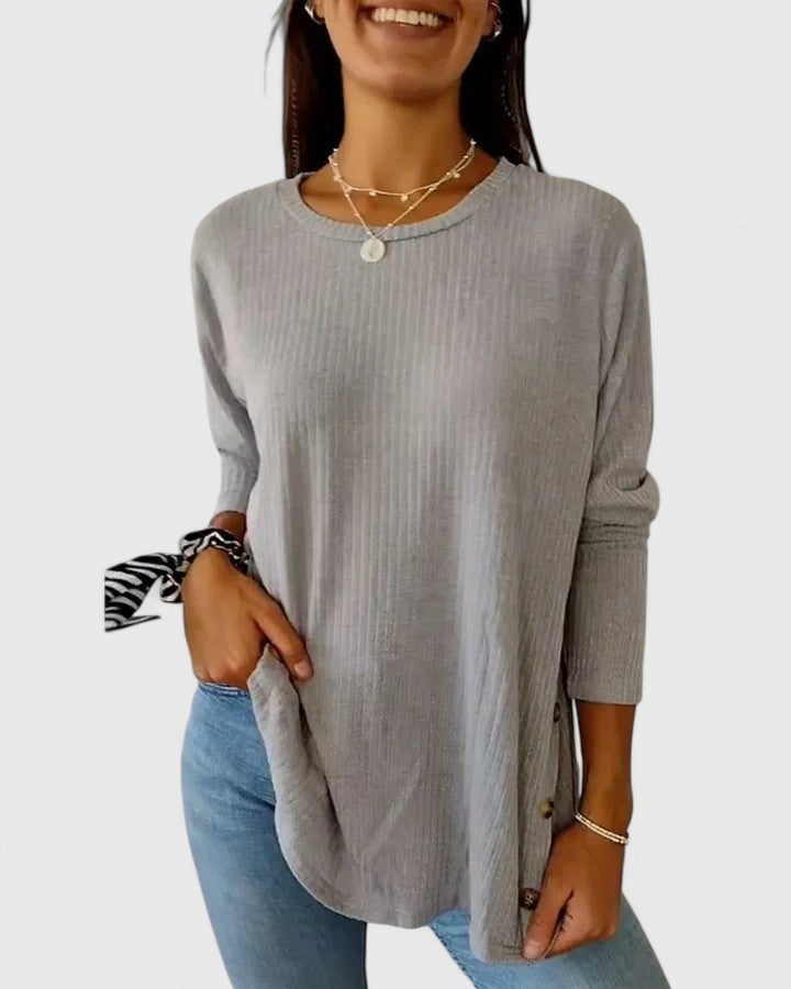 Meggan™ | Elegant Crew Top
