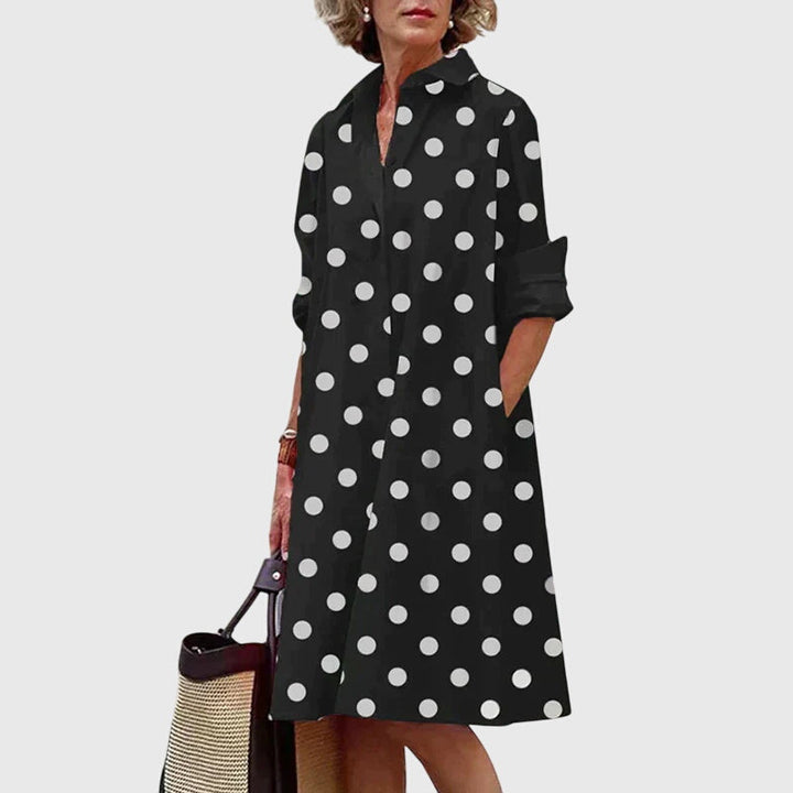 Paigge™ - Elegant Kjole Med Lommer