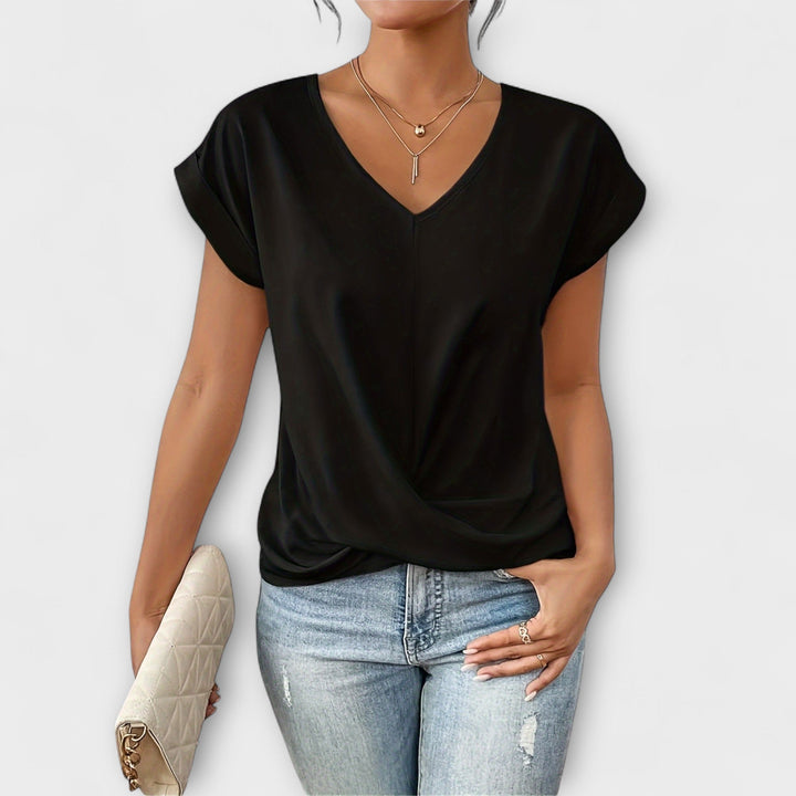 Carlinda | Elegant V-hals Top