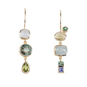 Look - Guld Dråbeøreringe