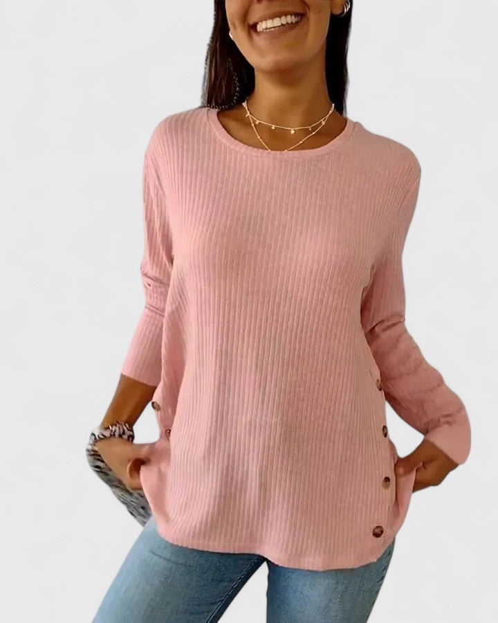 Meggan™ | Elegant Crew Top