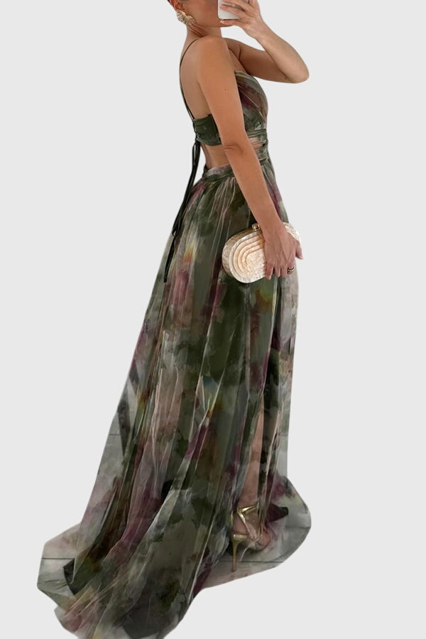 Gisellee™ | Blomster Maxi Kjole