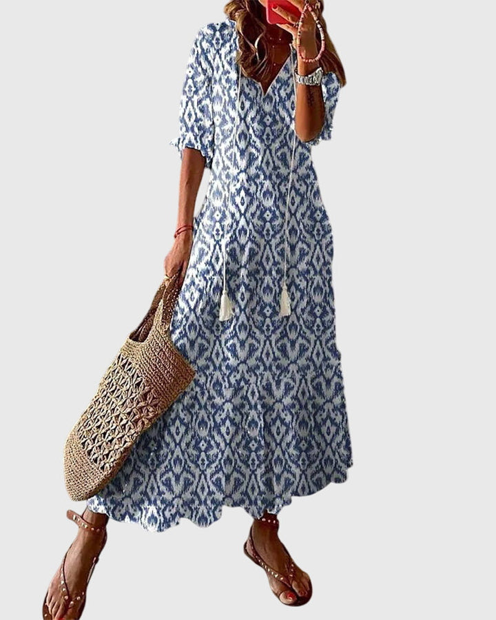 Amalia™ | Boho Vintage Sommerkjole