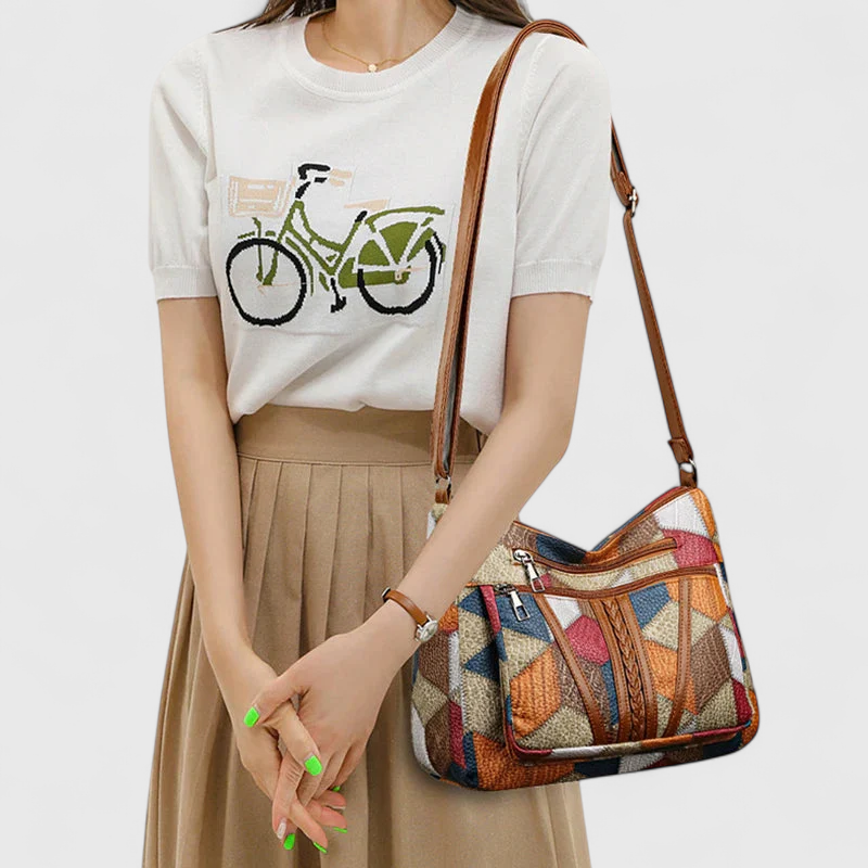 Samina - Håndtaske i Vegetabilsk Læder