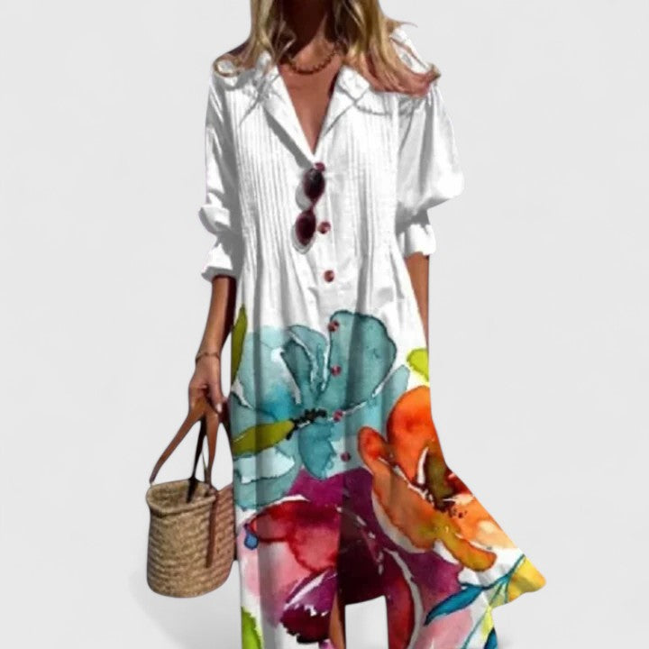 Paula | Elegant Boho Kjole