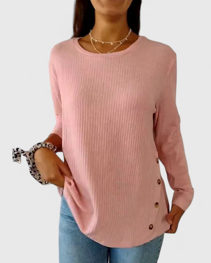 Meggan™ | Elegant Crew Top