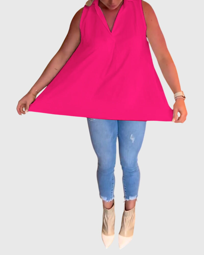 Llina™ | Uden ærmer Top