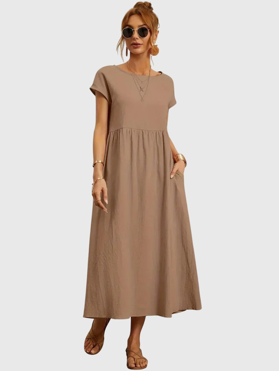 Ggiselle™ - Casual Pocket Dress