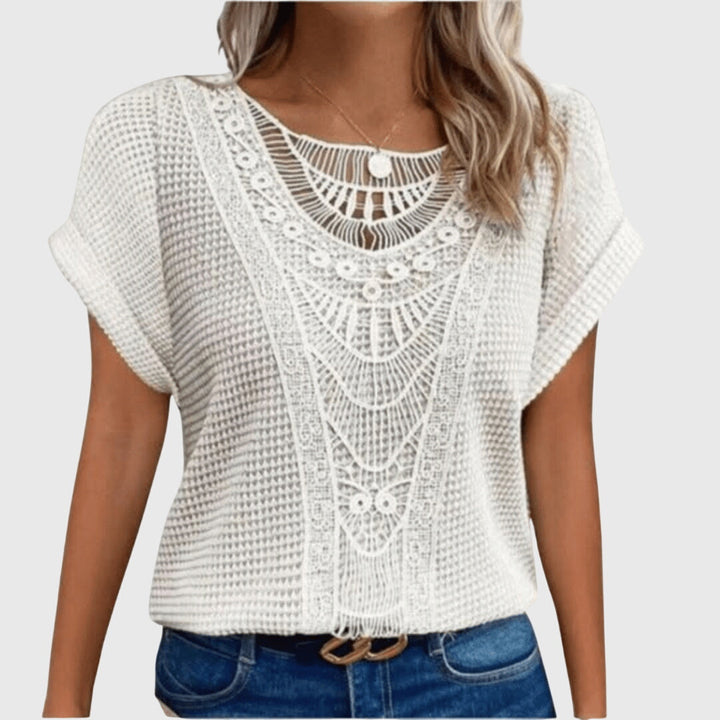Pearl™ | Elegant Ibiza Stil Bluse
