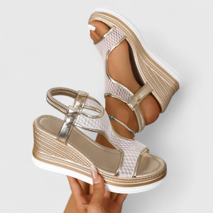 Jessica | Ortopædiske Wedge Sandaler