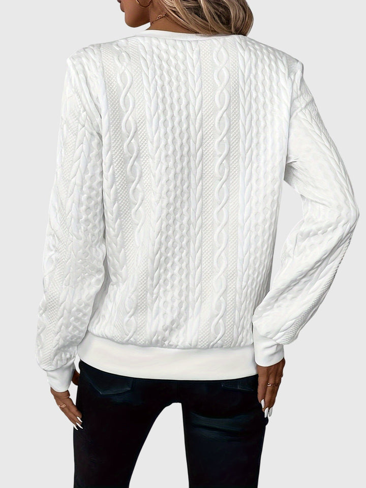 Noria™ | Sweater med Lynlås