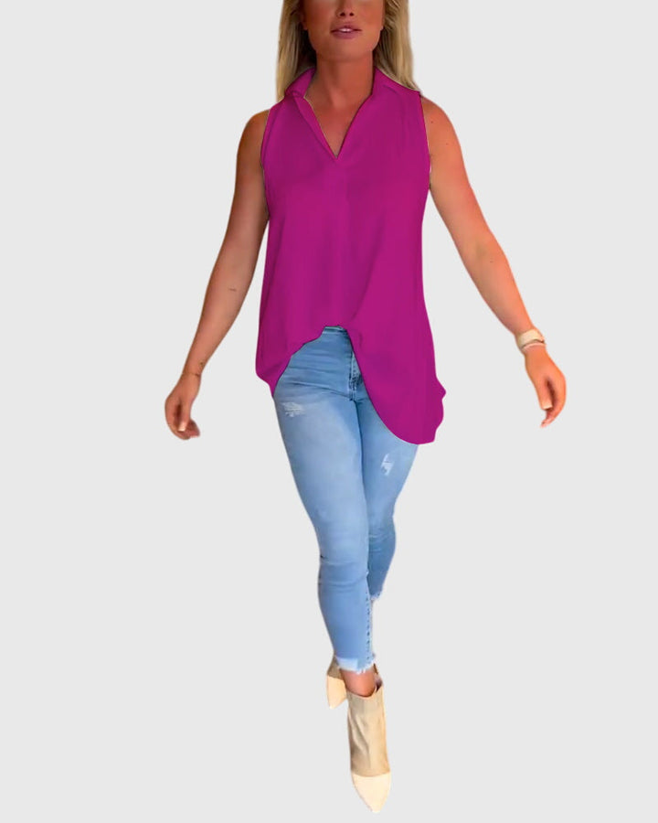 Llina™ | Uden ærmer Top