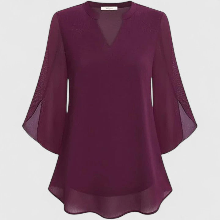 Ellie | Sofistikeret Bluse