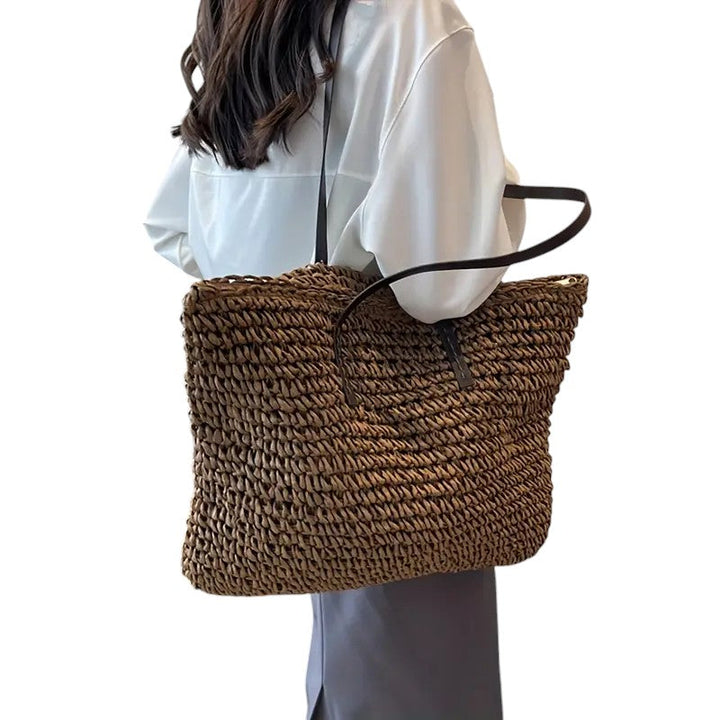 Line - Vævet Tote Bag