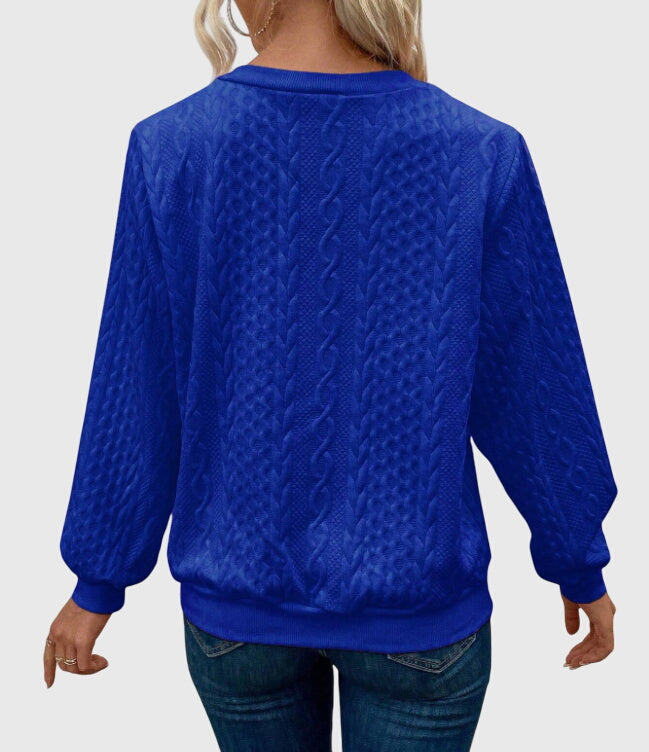 Noria™ | Sweater med Lynlås