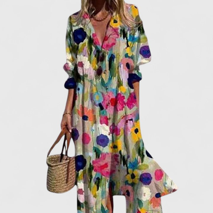 Paula | Elegant Boho Kjole