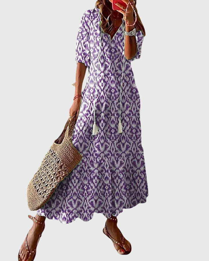 Amalia™ | Boho Vintage Sommerkjole