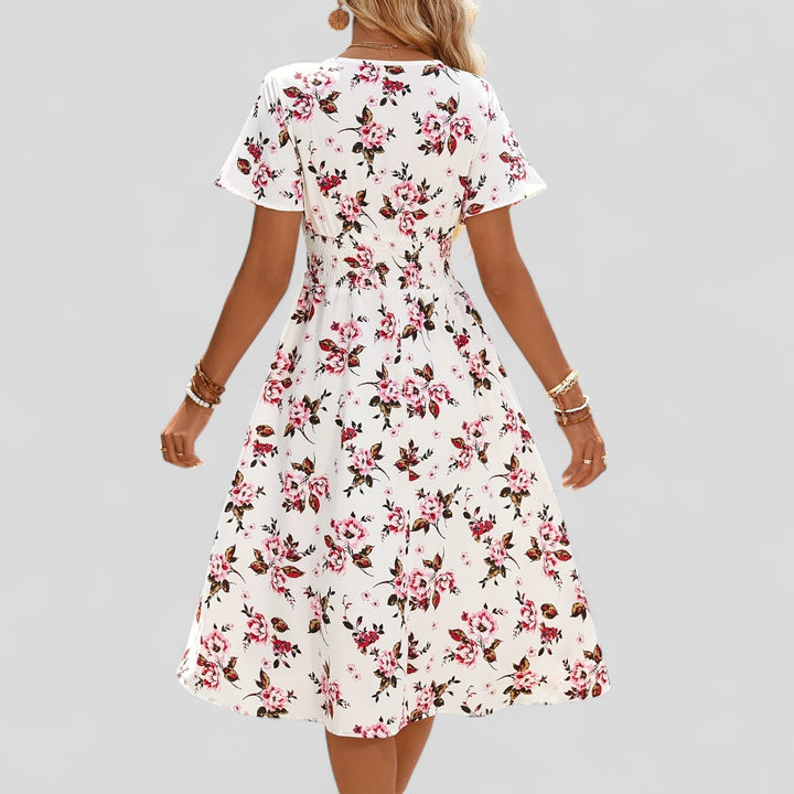 Gretalise | Komfortabel Sommer Midi Kjole